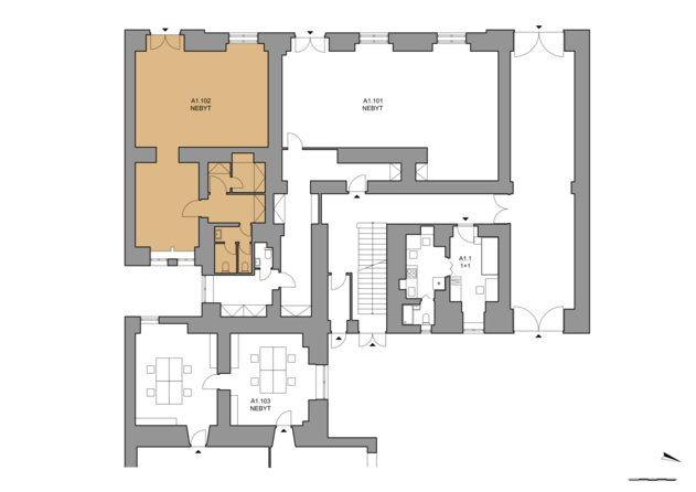 Komerční prostory A1.102