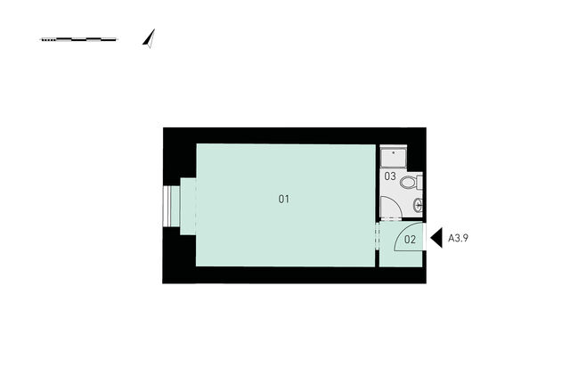 Ubytovací jednotka A3.9