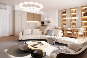 vizualizace bytu 4+kk