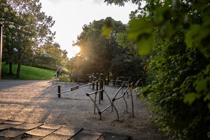 Rajská zahrada, workout hřiště