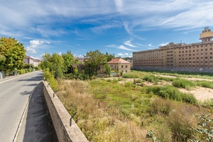 původní fotografie před stavbou - ulice Stochovská
