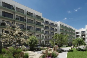 vizualizace vnitrobloku - Gardénia