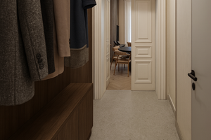 vizualizace navrhované dispozice