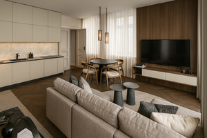 vizualizace navrhované dispozice