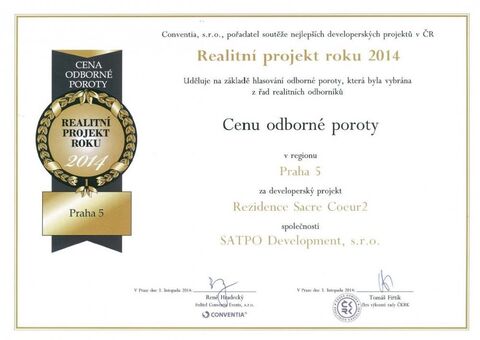 Czech Real Estate Awards 2014