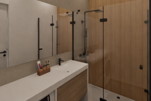 vizualizace koupelna