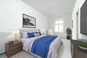 vizualizace ložnice