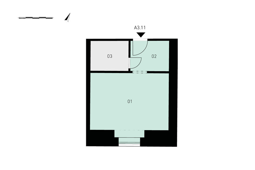 Ubytovací jednotka A3.11